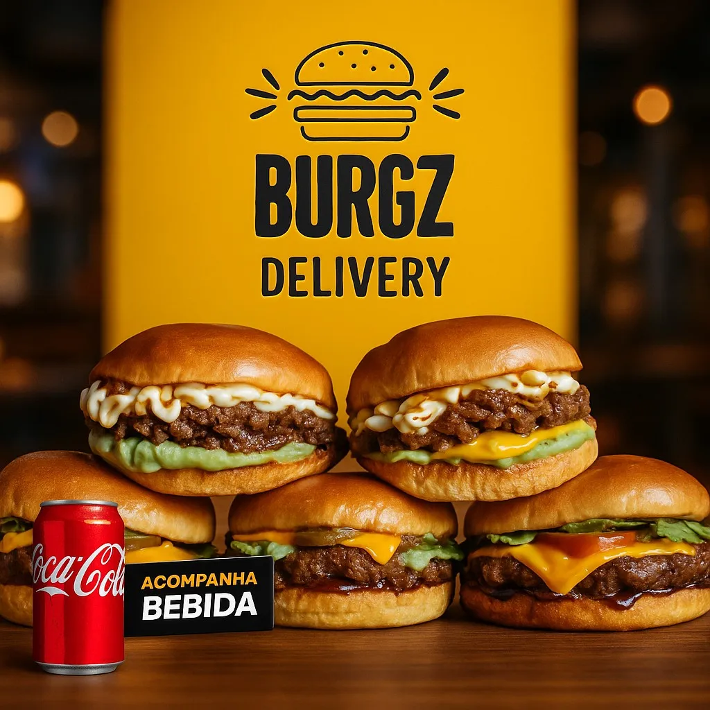 COMBO Família 5 LANCHES + 5 Coca-Colas + 5 Fritas